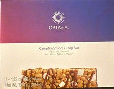 S'mores Crisp Optavia 7 Bar 7/26 NIB BESTPRICEONEBAY FREE SHIP