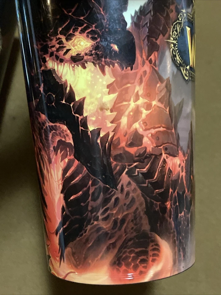 (3) World Of Warcraft 32 Oz Collectible Cup Blizzard Entertainment Plastic AM/PM - Image 3 of 4