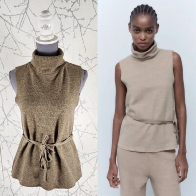 トップス NO MAINTENANCE / COTTON KNITTED VEST KEOMUD Women's Spring Fall Casual Knit Sleeveless Sweater