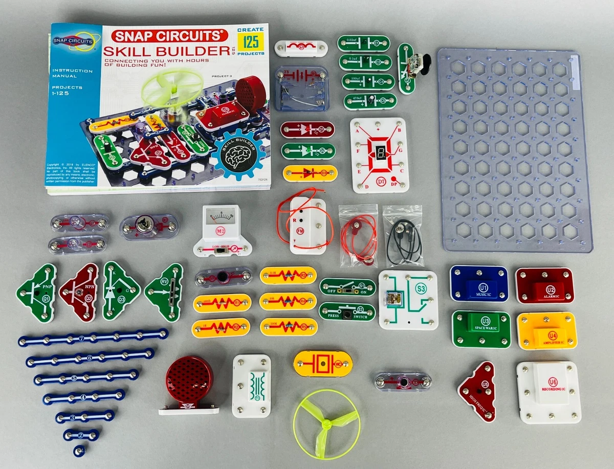 Elenco Snap Circuits REPLACEMENT PARTS You Choose Which Pieces You Need  UNTESTED