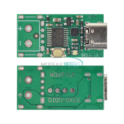 Type-C USB PD2.0 3.0 A DC Esca Ricarica Rapida Trigger Rilevamento - Foto 2