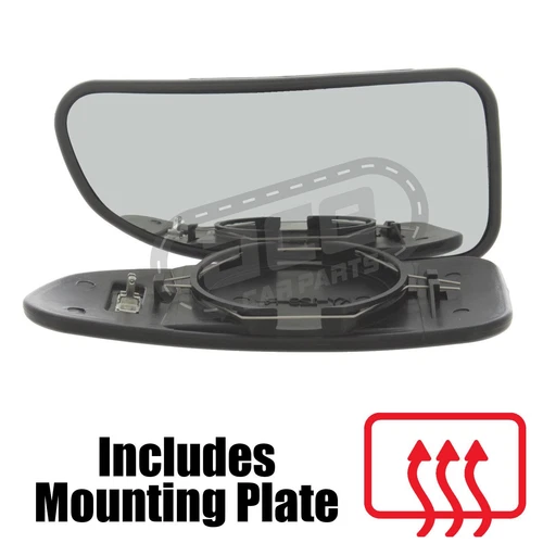 Peugeot Boxer Van 1998-2002 Heated Lower Wing Mirror Glass Passenger Side Left