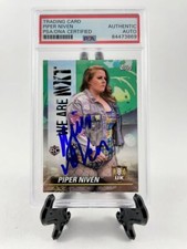 Piper Niven Signed 2021 Topps WWE We Are NXT Card Autograph PSA DNA Slabbed