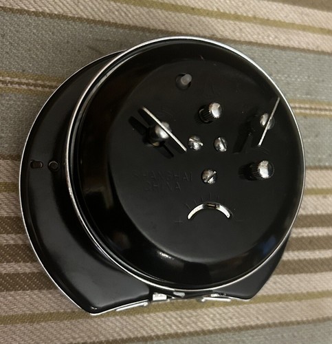 Vintage Diamond Shanghai red/chrome Dial Alarm Clock, Chinese Retro Wind-Up Read - Picture 4 of 5
