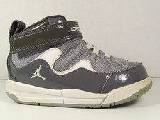 Nike Jordan Flight TR97 Light Graphite, White And Wolf Gray In Size 7C Toddler