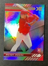 2021 Mickey Moniak Rookie Rc XR Foil Refractor Panini Chronicles Baseball Card