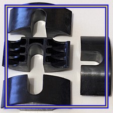 122998 x 4 IKEA U-Wedge Large for MALM Bed Frame