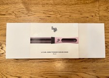 L  ange Le Curl 32mm Titanium Curling Wand Blush Dual Voltage w/ Box Glove NIB