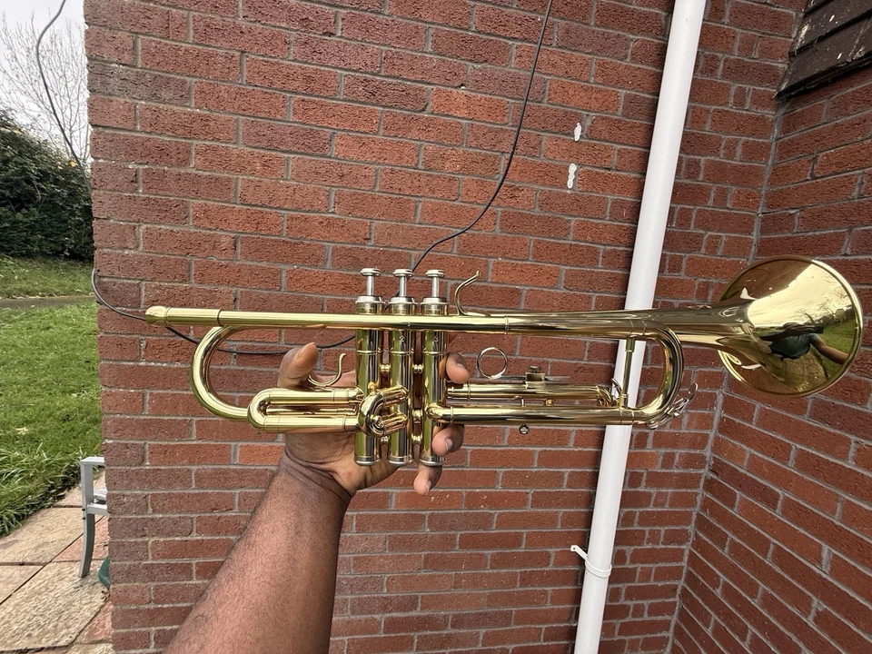 Trumpet Gold with Case and Accessories #1001 - Image 3 of 4