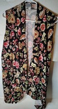 Popana Lightweight Floral Duster Size L Made In USA