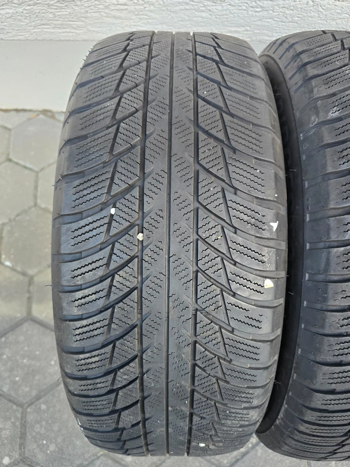 4 x Winterreifen 225/55 R17 97H M+S Bridgestone Blizzak LM001* RSC RFT - Bild 2 von 4