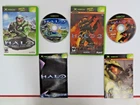 LOT OF 2 HALO COMBAT EVOLVED AND 2 XBOX VIDEO GAME TESTED WORKS COMPLETE