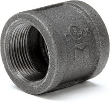 LDR Industries 311 F-114 Galvanized Black Iron 1-1/4 Coupling