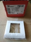 1 white plate Mosaic 45 Legrand ref 750 02/75002 new
