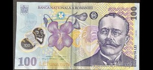 Romania 100 Lei 2005 Polymer Banknote (Banca Nationala a Romaniei)