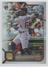 2022 Bowman Chrome Refractor 233/499 Rodolfo Castro #20 0nr3
