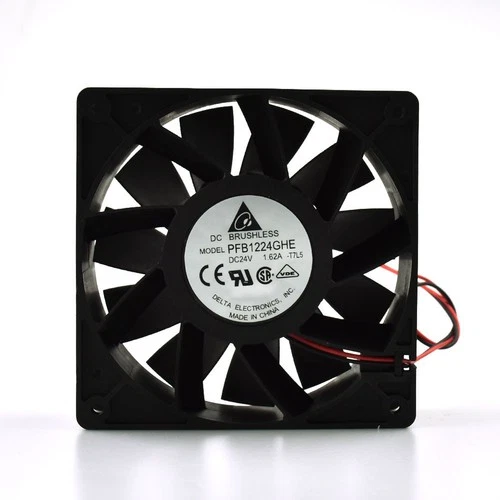 Cooling fan PFB1224GHE for Delta  Drive Cooler 12038 24V 1.62A 12cm 2-Pin