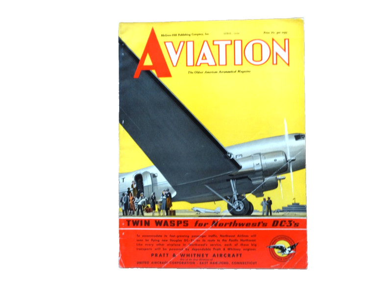 Aviation – April 1939 – Northwest Airlines DC-3