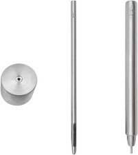 Eyelet Hole Punch Die Tool 1.5mm Grommet Setter Hollow Punch with Base and Ram f