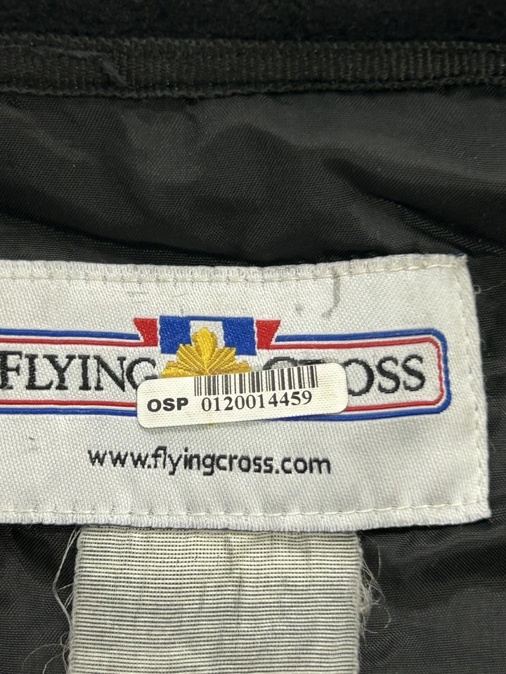 Chaqueta de policía Flying Cross para hombre talla XXL Ohio OSP Academy abrigo cuello falso cremallera Foto 3 de 4