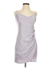 Crystal Doll Women Gray Cocktail Dress 9