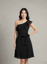 Built In Shapewear / Ruffle Dress Nue By Shani / NWT / MSRP $320 / Size 6