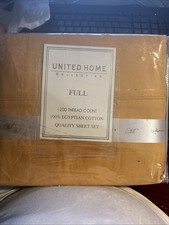 Bedding Collection Egyptian Cotton 1000 OR 1200 TC Gold Stripes Select Item
