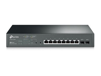 TP-Link T1500G-10MPS 8-Port Gigabit PoE+ Switch   116W PoE Budget   Smart Manage