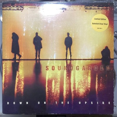 Soundgarden / Down On The Upside 1996 Limited Clear LP A&M Records