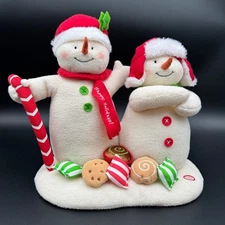 Hallmark Seasons Treatings Snowmen Jingle Pals Singing Sound Motion