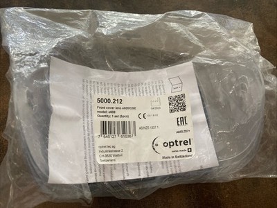 NEW - Optrel 5000.212 Front Cover Lens for e600/OSE Series - 1 set (5 pieces)