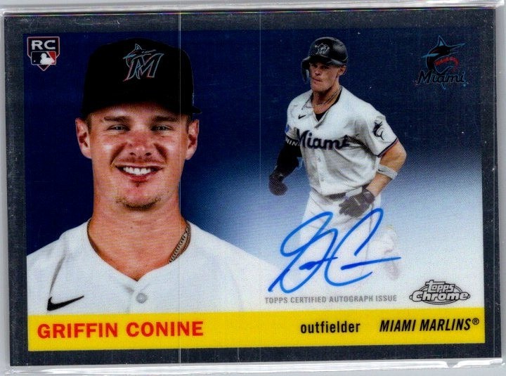 2025 Topps Chrome Platinum Griffin Conine Chrome Platinum Autographs