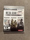 Metal Gear Solid HD Collection (Sony PlayStation 3, 2011) CIB Mint