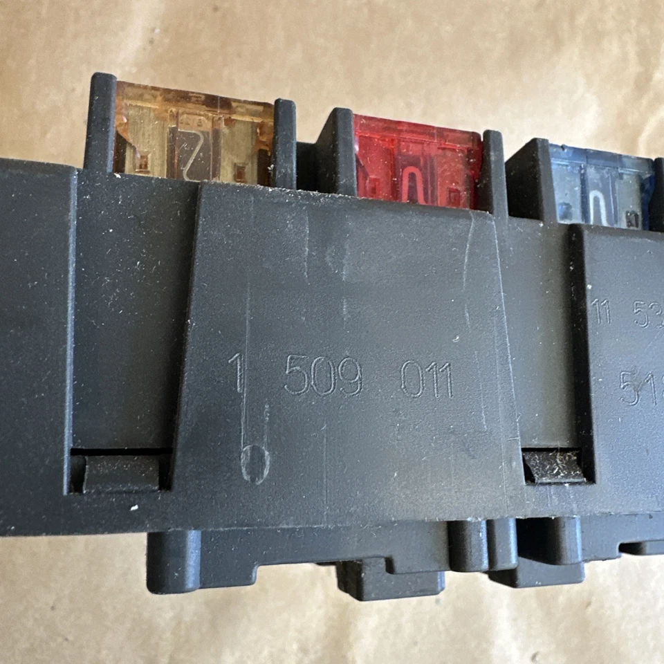 Mini Cooper 2002-2006 interior caja de fusibles módulo relé control OEM 1509011 Foto 4 de 4