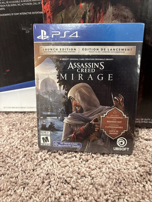 Assassin's Creed Mirage - Launch Edition - Sony PlayStation 4 - PS4 - Brand New