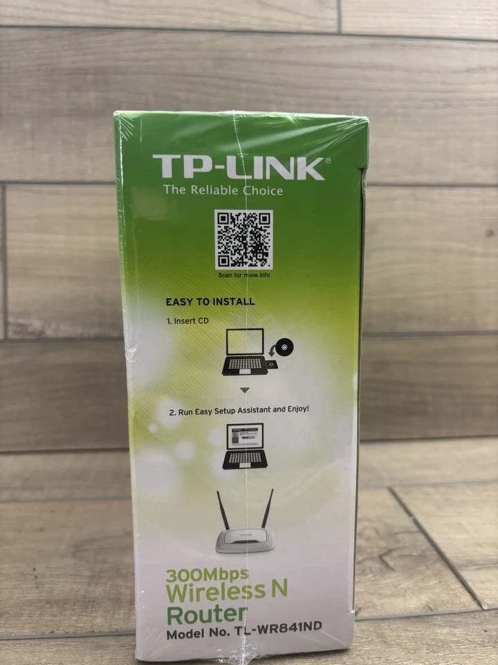 TP-Link TL-WR841ND 300mbps Wireless N Router. New And Sealed! - Image 2 of 4