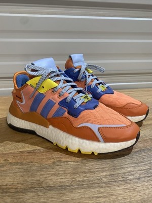 Size 7 - adidas Ninja x Nite Jogger Time In - Amber Tint Orange Running