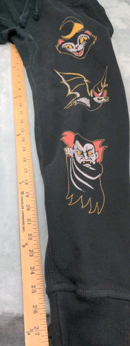 Black Craft Cult Joggers Adult 34x28 Black Goth Emo Punk Casual Sweatpants - Picture 4 of 13
