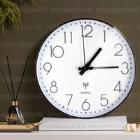 12 Zoll Funkuhr Lautlos Wanduhr Ohne TickgeräUsche Funkwanduhr GeräUschlos Uhr
