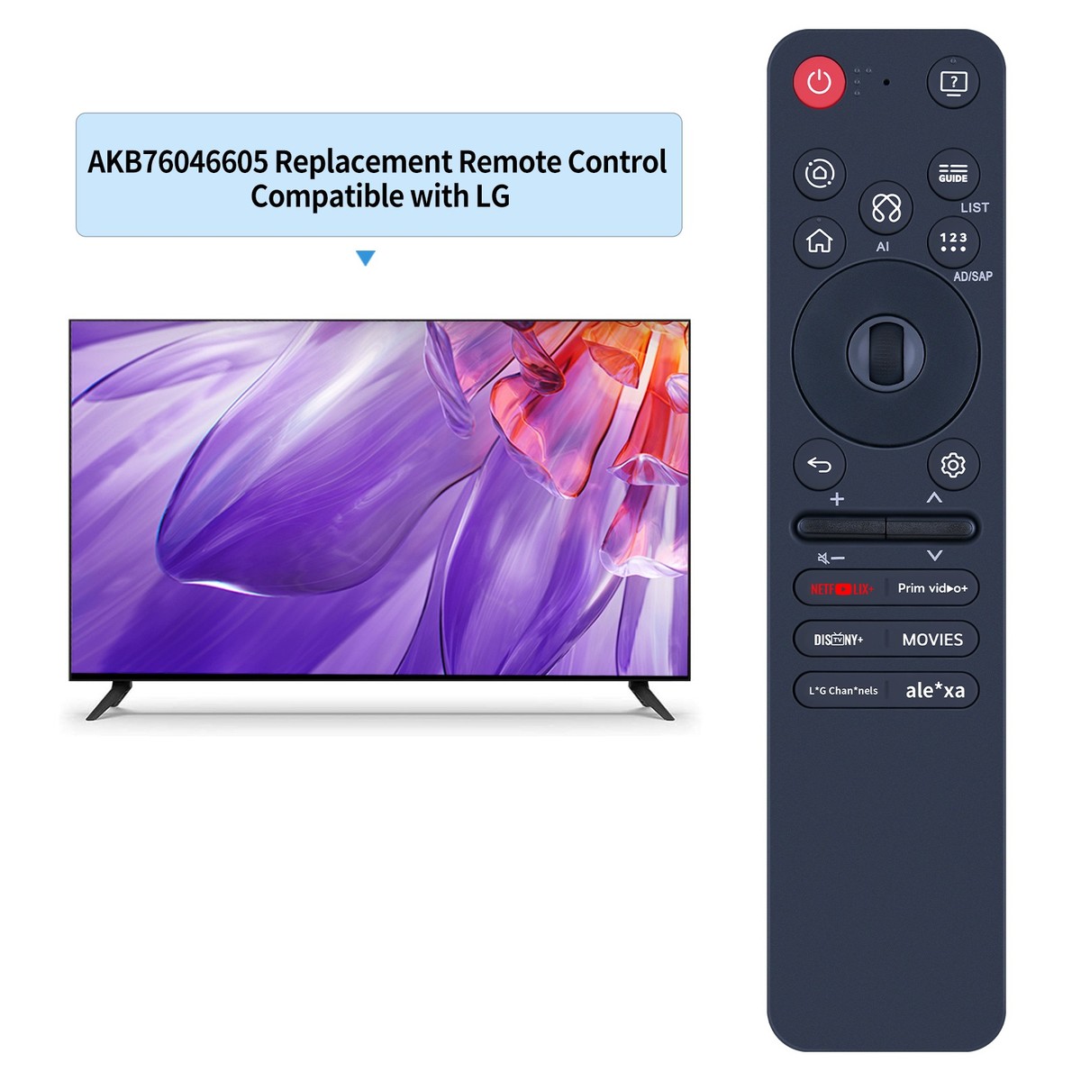 New MR25GA AKB76046605 Magic Voice Remote Control For LG 2025 TV