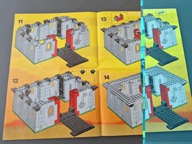 Lego instructions 6073 Legoland Knights Castle / Knights Castle 
