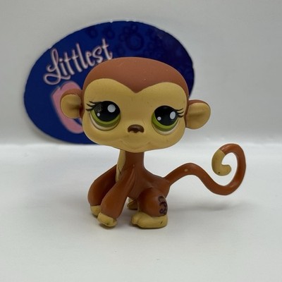 Figurine Littlest Pet Shop - Singe Fille (monkey) - Occasion, Réf. 22/01/14