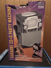 GPX J085B CD Karaoke Party Machine with Microphone