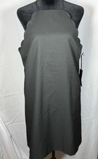 Lulus NWT Scalloped Endlessly Endearing Black Dress Large LBD NEW WITH TAGS