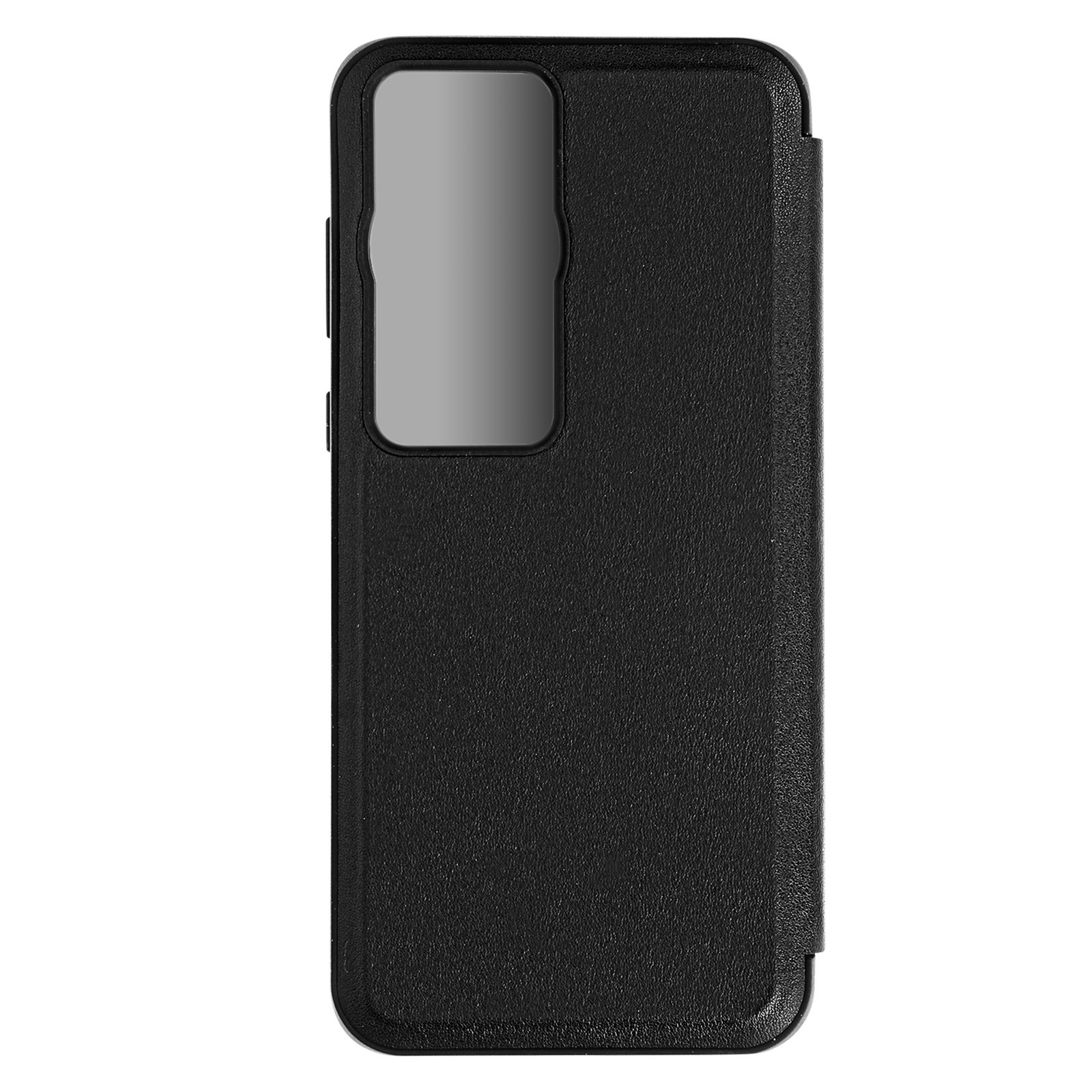Coque Huawei P60 Pro anti-choc noire avec écran de notification Clear View