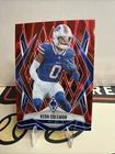 2025 Panini Phoenix Football Red Seismic Keon Coleman #25