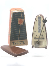 VINTAGE WITTNER TAKTELL METRONOME With Box  Instructions Brown