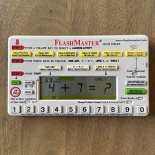 FlashMaster MT1A Electronic Math Flash Card Trainer Learning Aid Math Tables