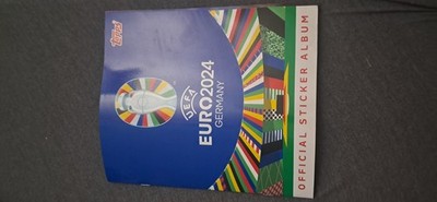 Topps UEFA Euro 2024 Sticker Germany EM 24 Softcover Album Halb Voll