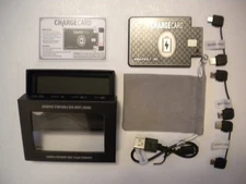 AquaVault Chargecard Power Bank 2300mAh Ultra Thin 5V  1.5A, 4 Cables